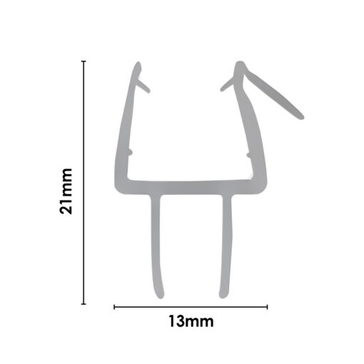 9mm PVC Under Door Water Seal