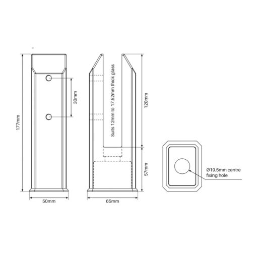 Madrid Deluxe Top Fix Spigot - Image 2