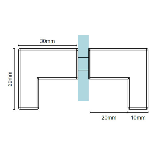 Square L-shape Knob - Image 2