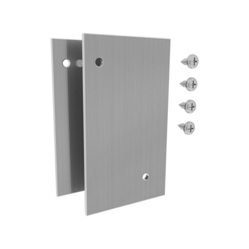 Versatilt Adjustable Glazing Channel Deck Mount End Plates