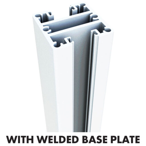 Australis 50×50 2-Way Post With Base Plate 2000mm