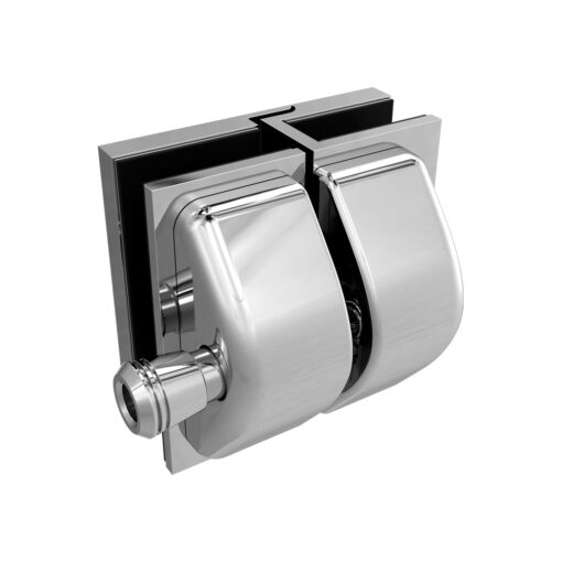 Master Range Glass To Glass 180-Degree Full Stainless Latch