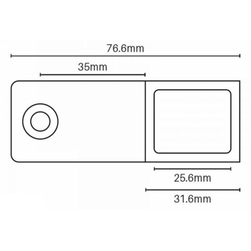 Summit Nanorail 25x21mm Extended Wall Plate - Image 2