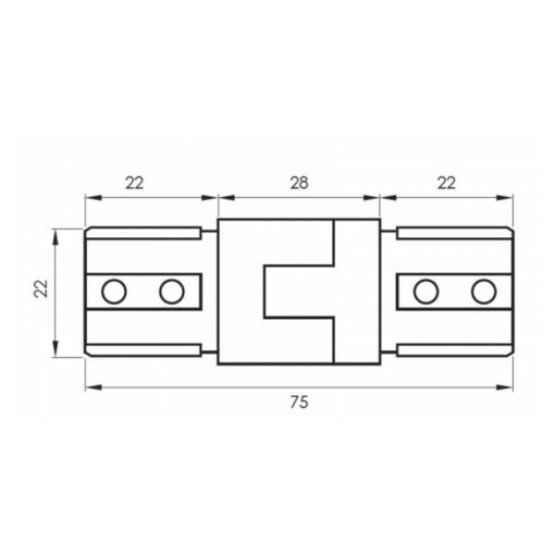 Summit Nanorail 25x21mm Vertical Joiner Adjustable - Image 2