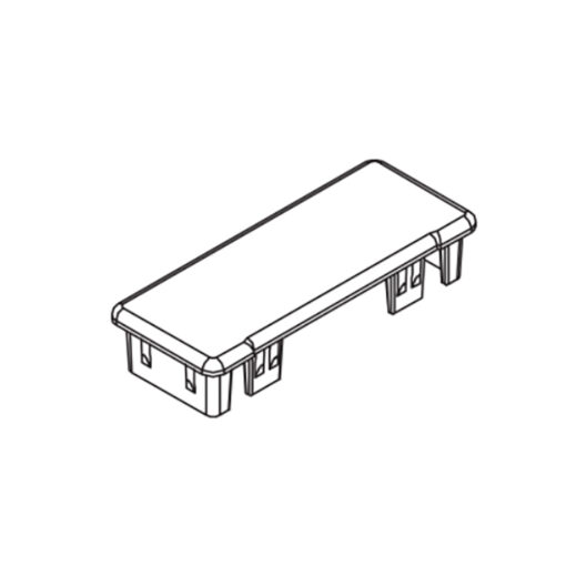 Australis 50 Rectangle End Cap