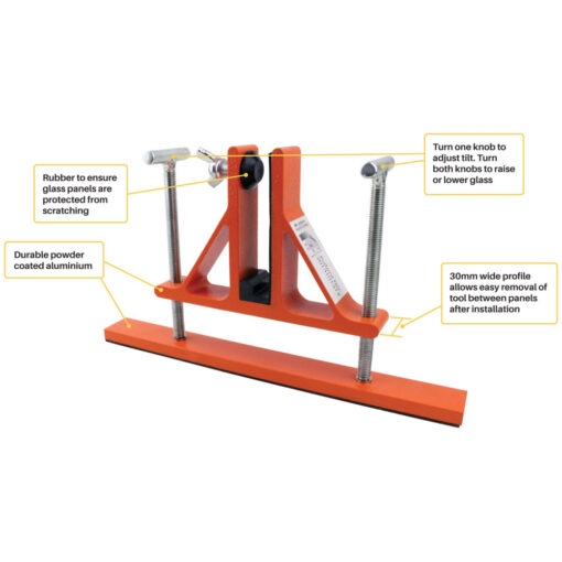 GlassMate Installing Clamp