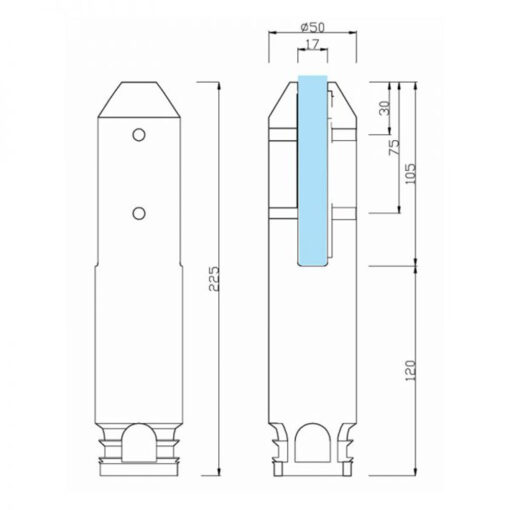 Lifestyle Round Core Drill Spigot & Dress Ring - Image 3