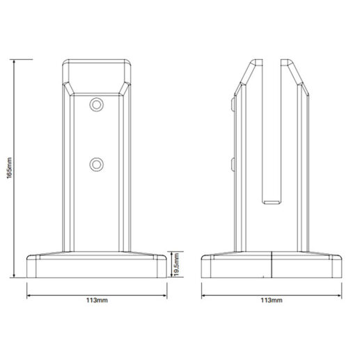 Madrid Base-Plate Spigot Insulating Sleeve - Image 2