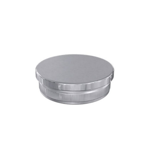 Modular 50mm Round Flat End Cap