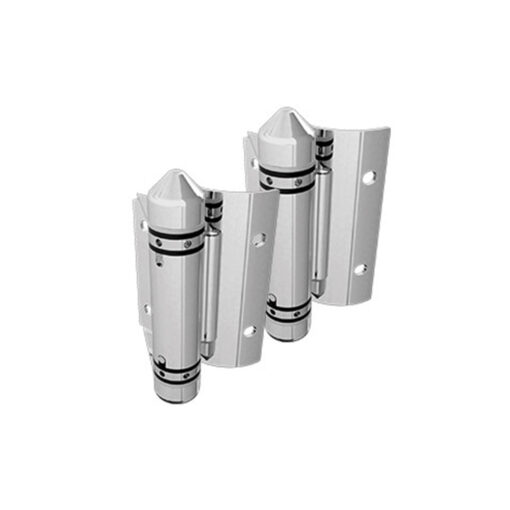 Master Range Glass To Round Post Hinge Set (Pair)