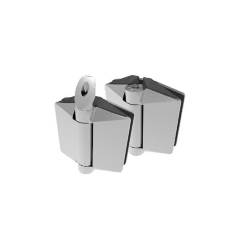 Polaris 125 Series Glass-To-Glass Hinge Set